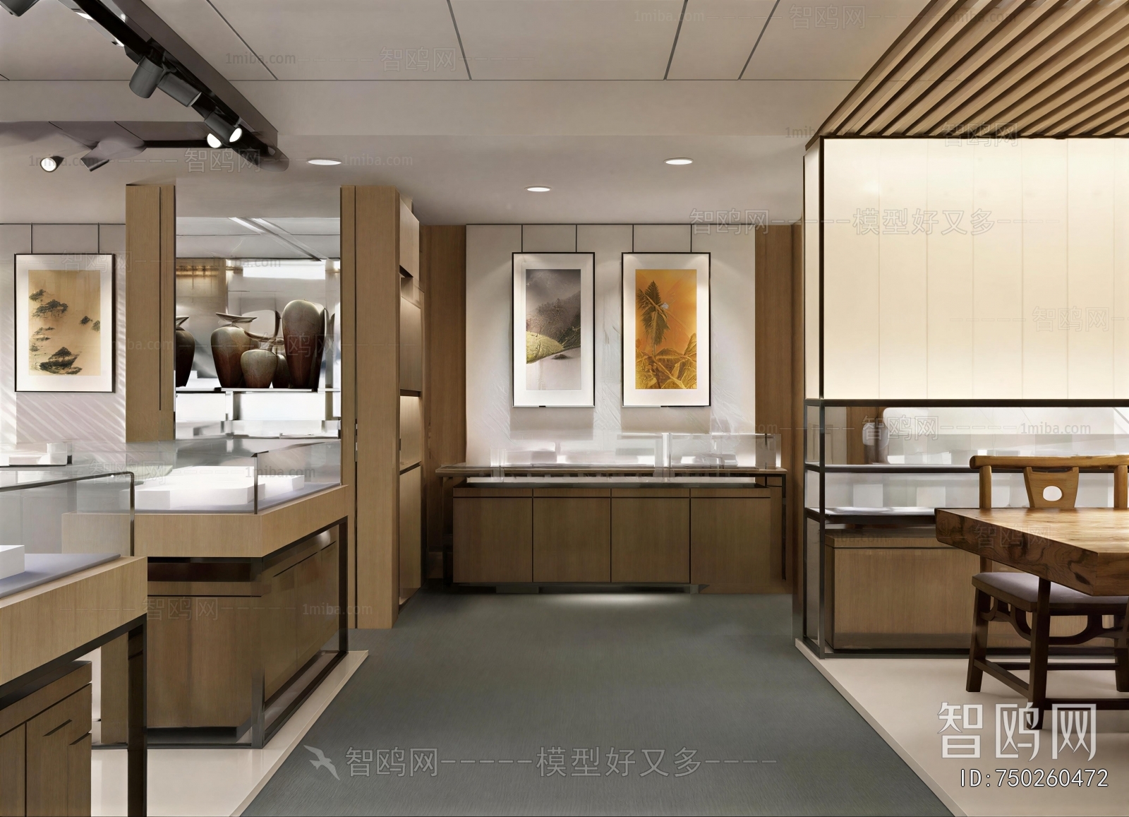 New Chinese Style Exhibition Hall