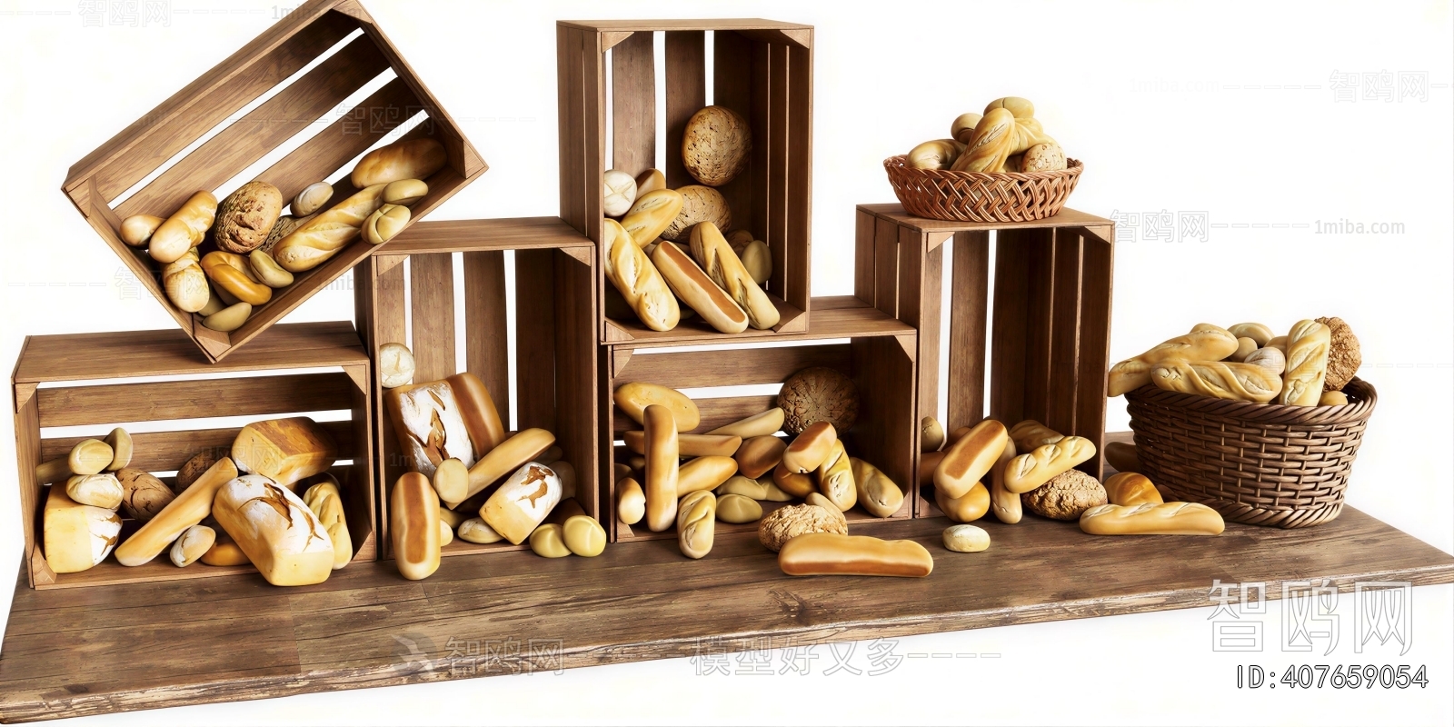 Modern Bread Cake