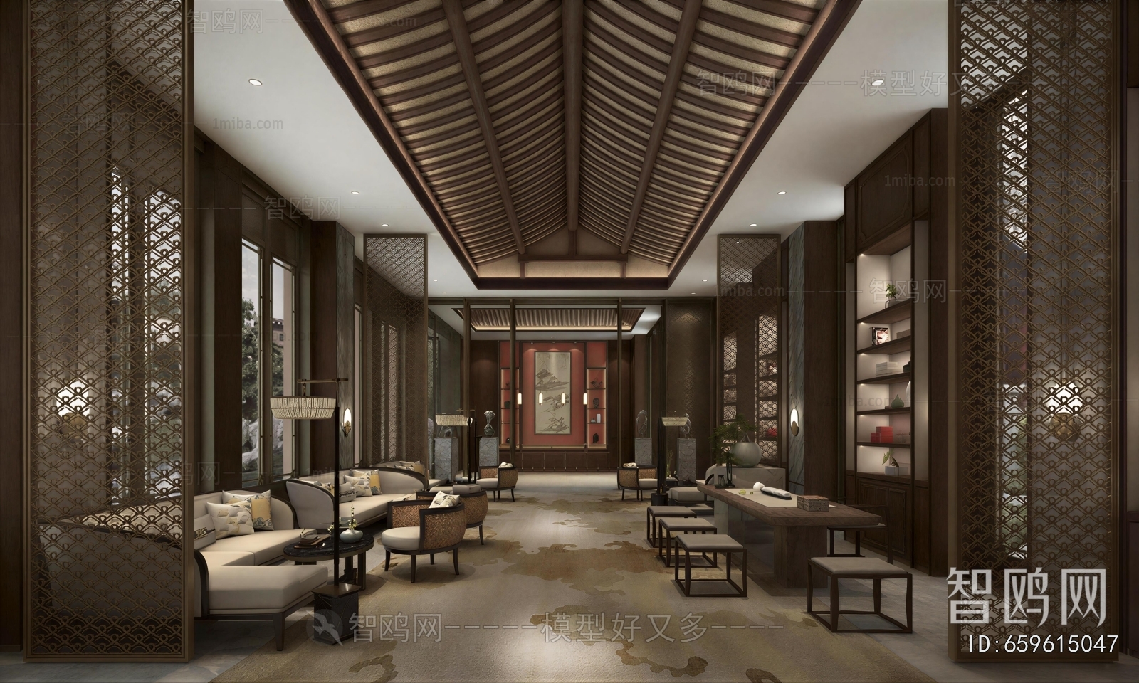 New Chinese Style Negotiation Area