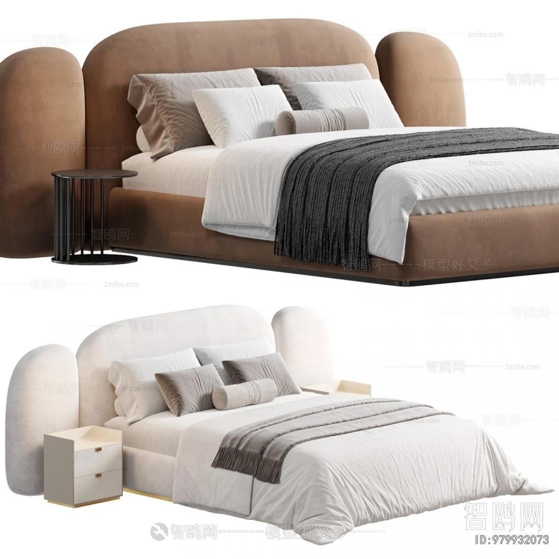 Modern Double Bed
