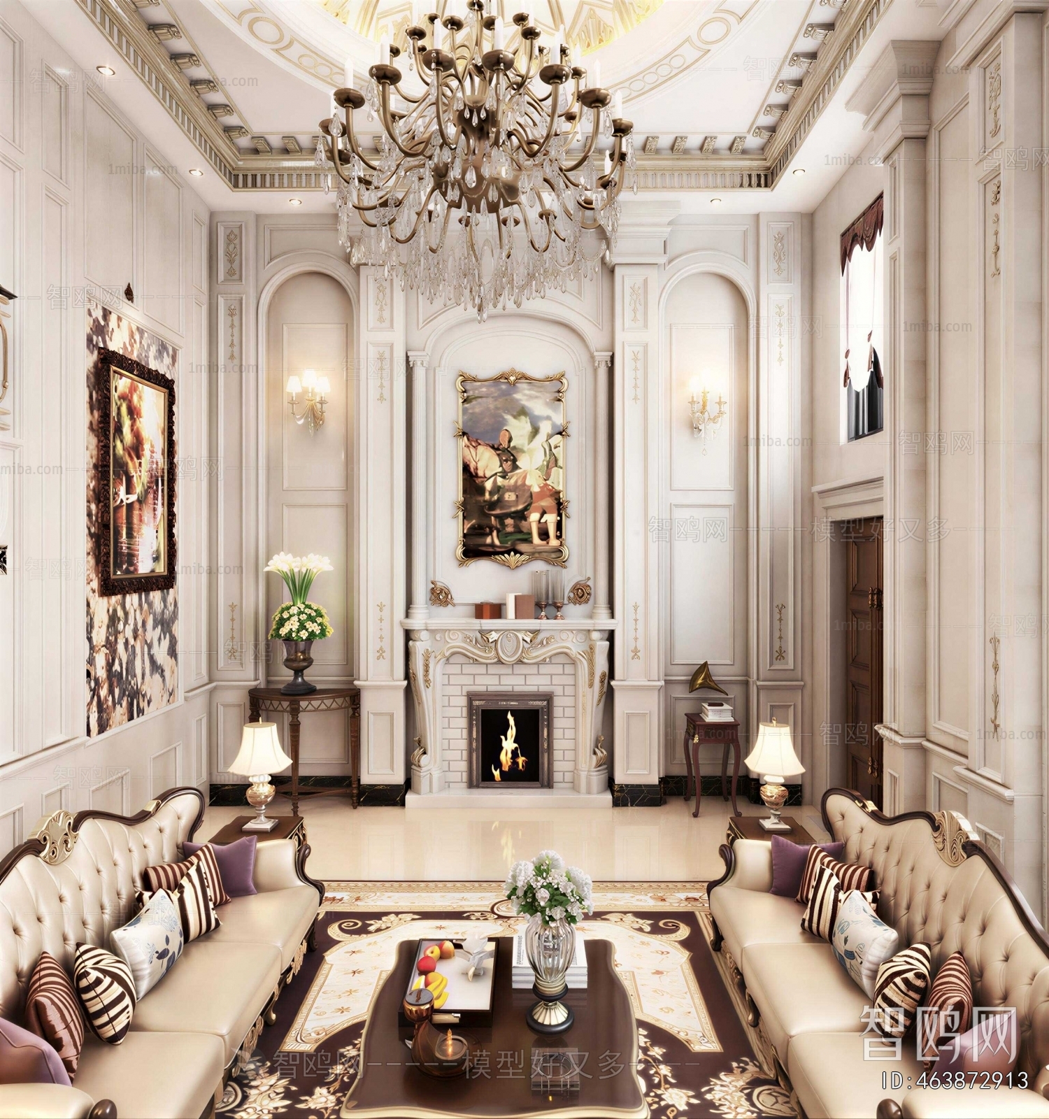 European Style A Living Room