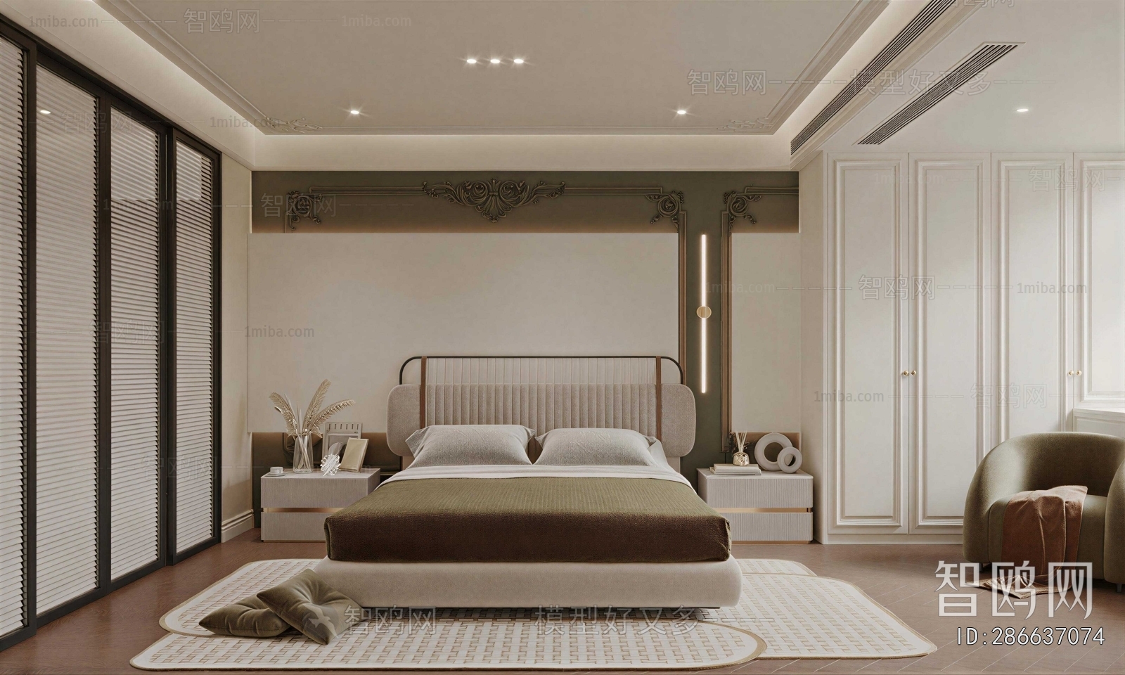 French Style Bedroom