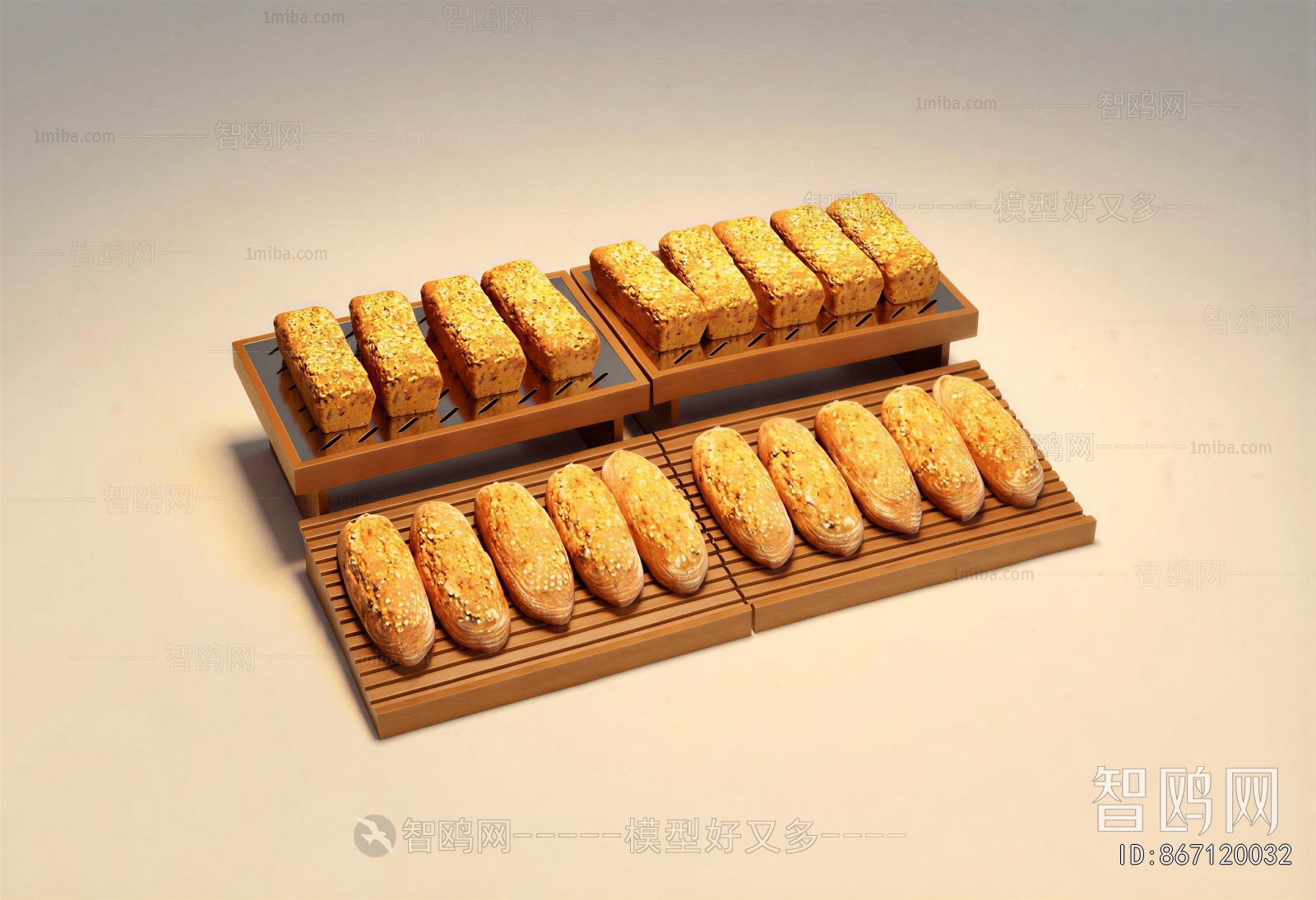 Modern Bread Cake