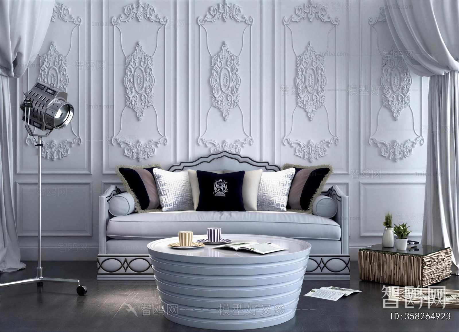 Classical Style Sofa Combination