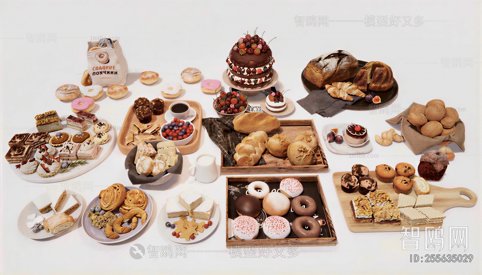 Modern Bread Cake