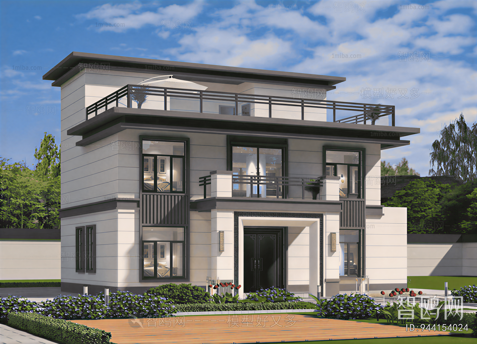 New Chinese Style Detached Villa