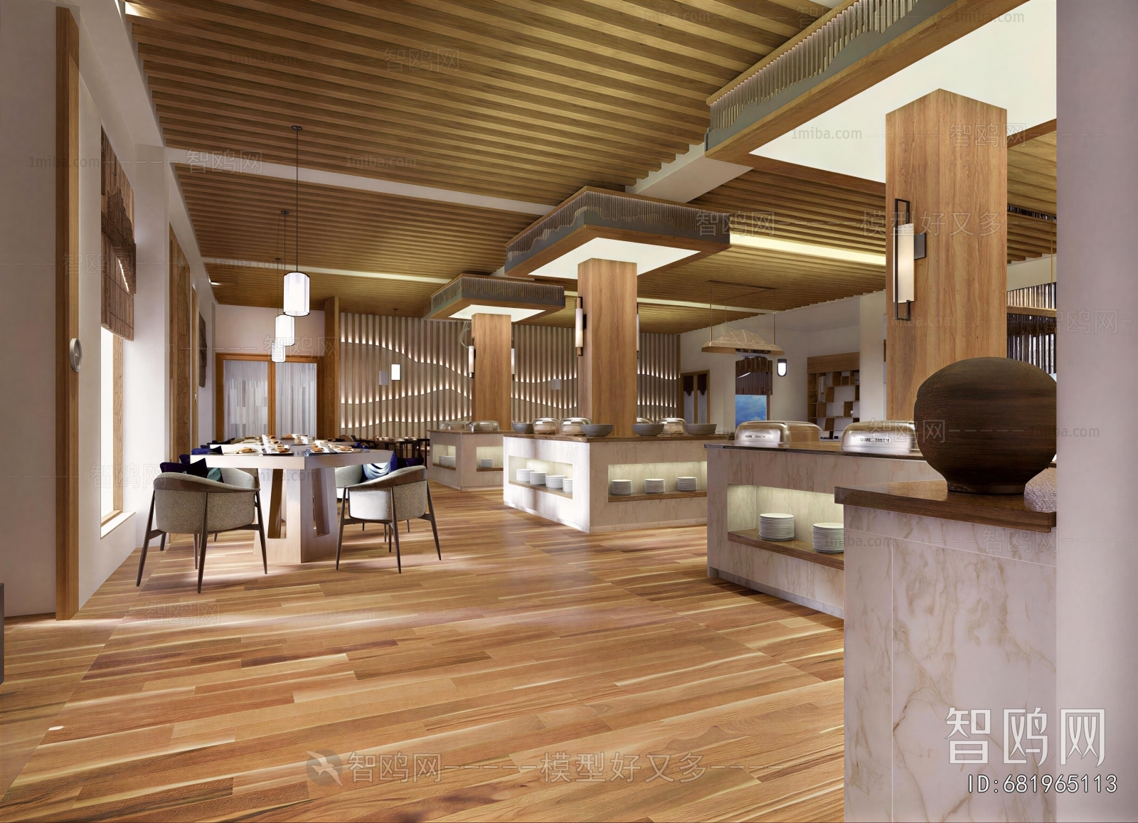 New Chinese Style Cafeteria