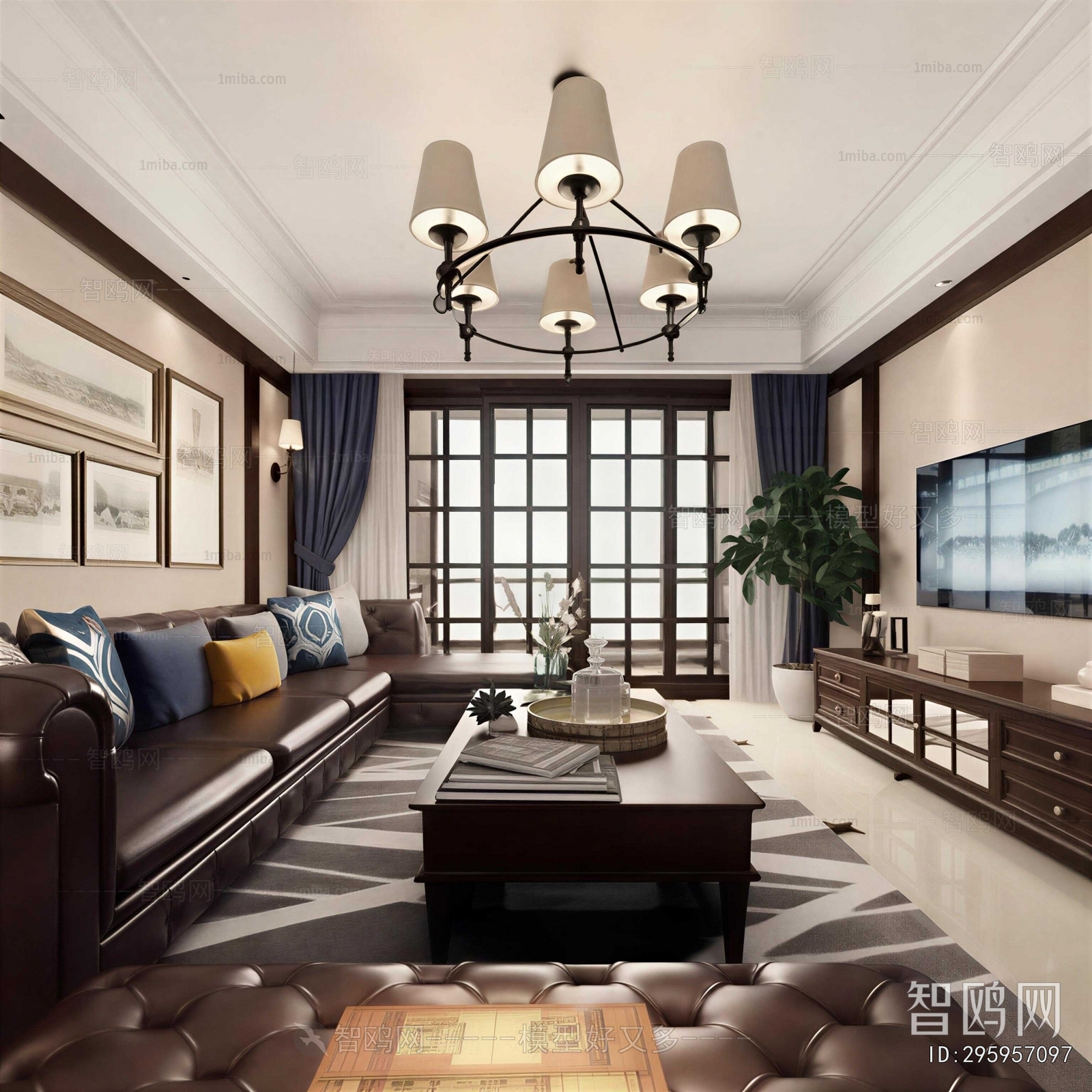 American Style A Living Room
