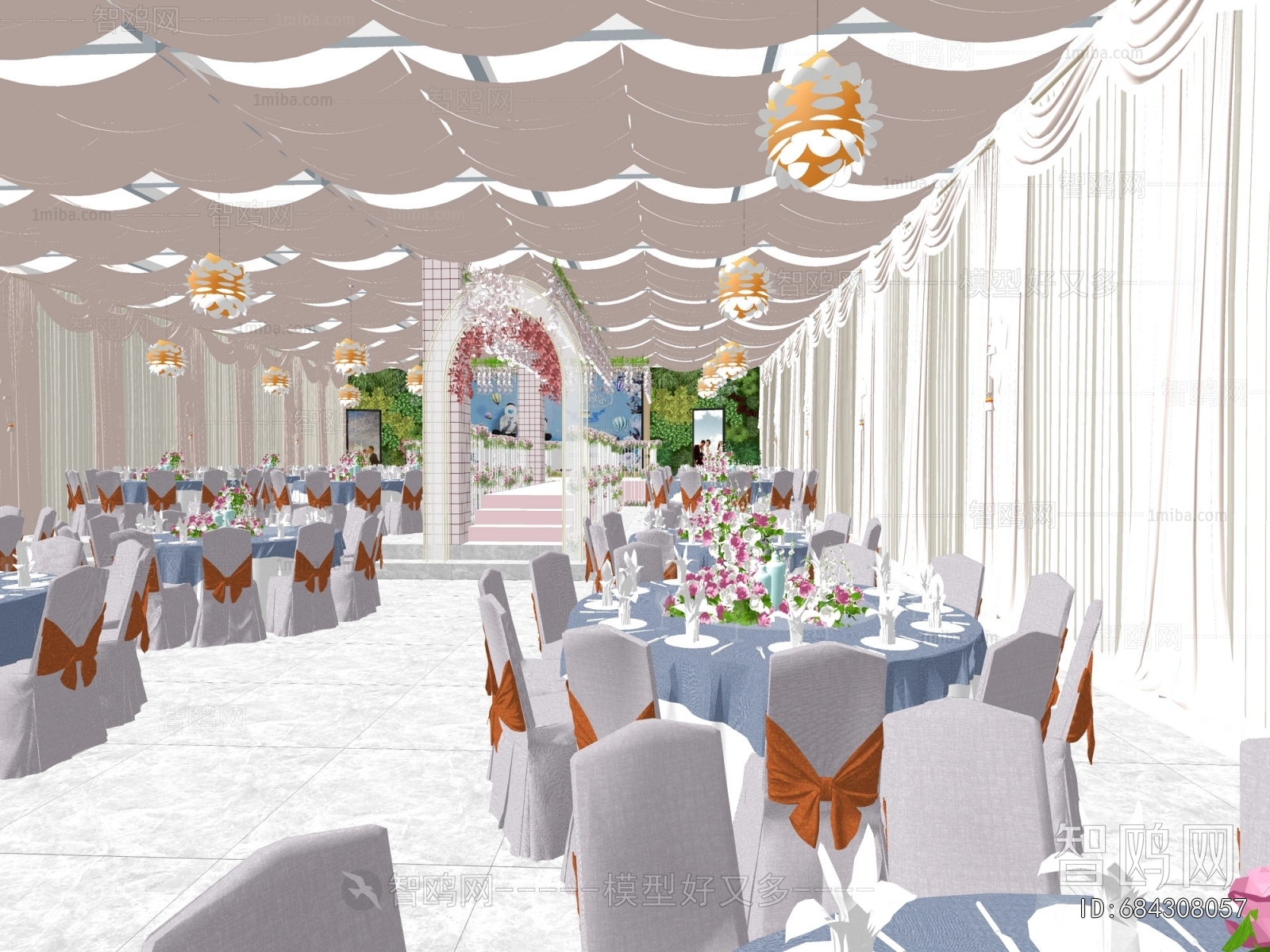 Modern Banquet Hall
