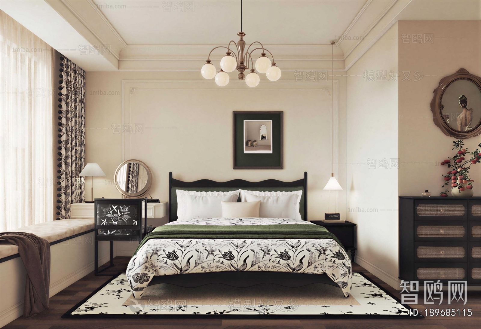 French Style Bedroom