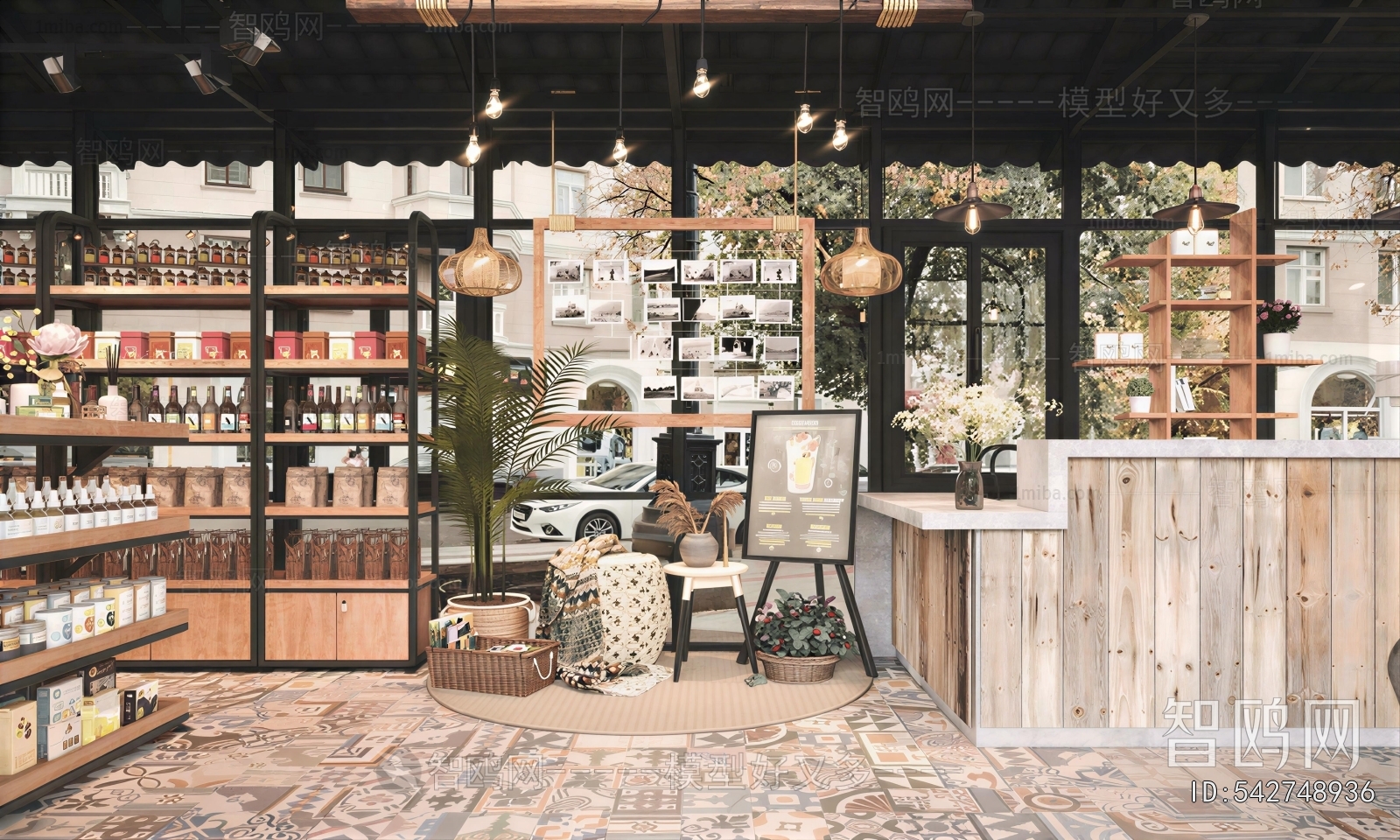 Retro Style Retail Stores