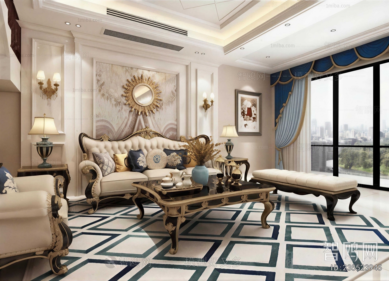 European Style A Living Room