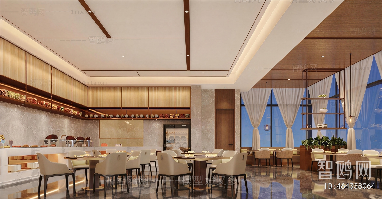 Modern Cafeteria