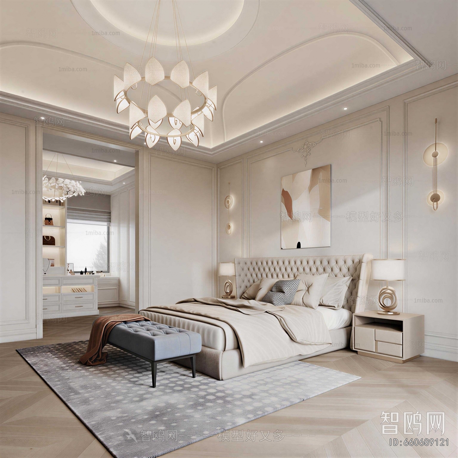 French Style Bedroom