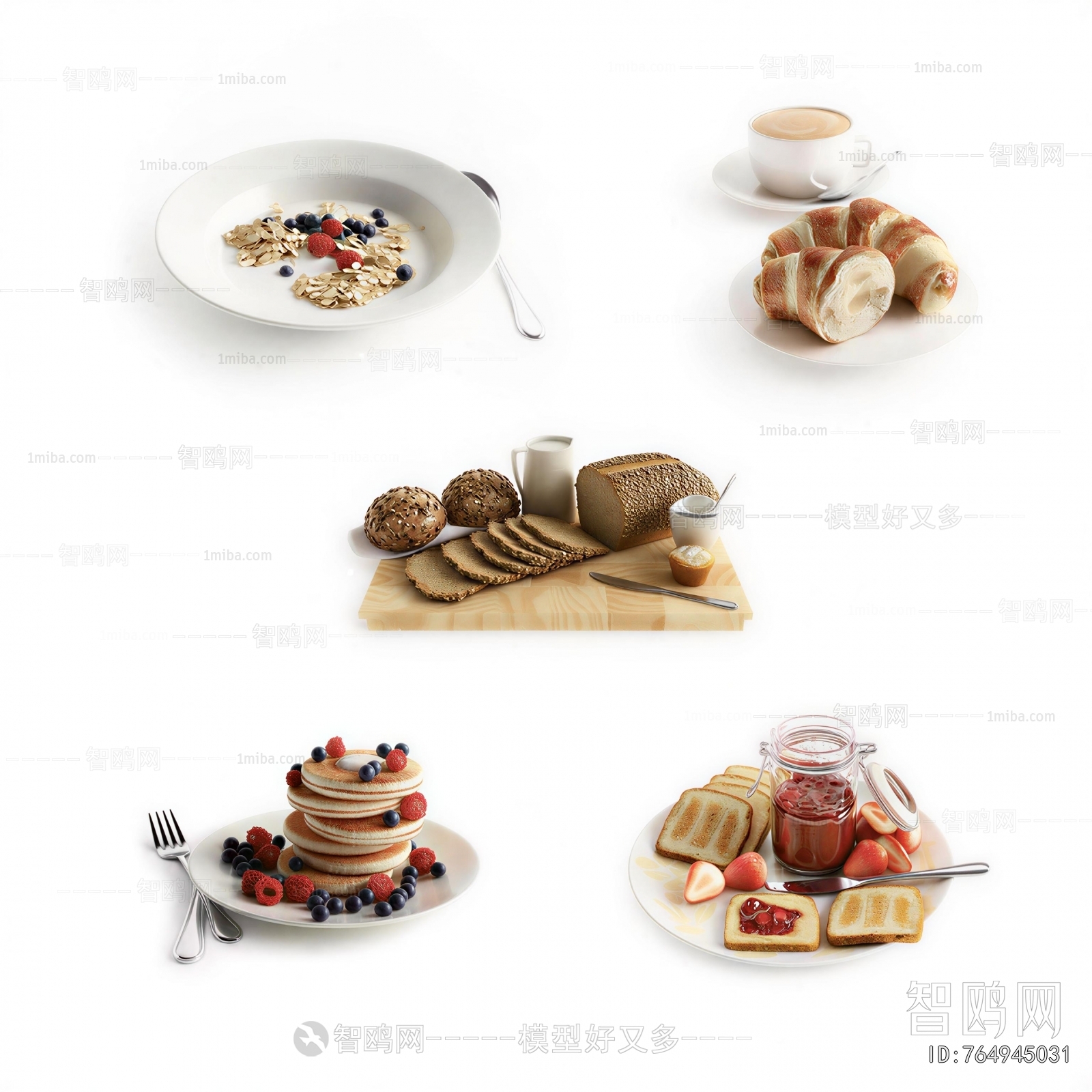 Modern Bread Cake
