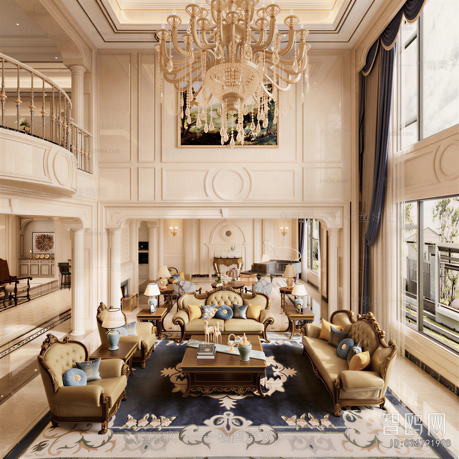 New Classical Style Dining Room