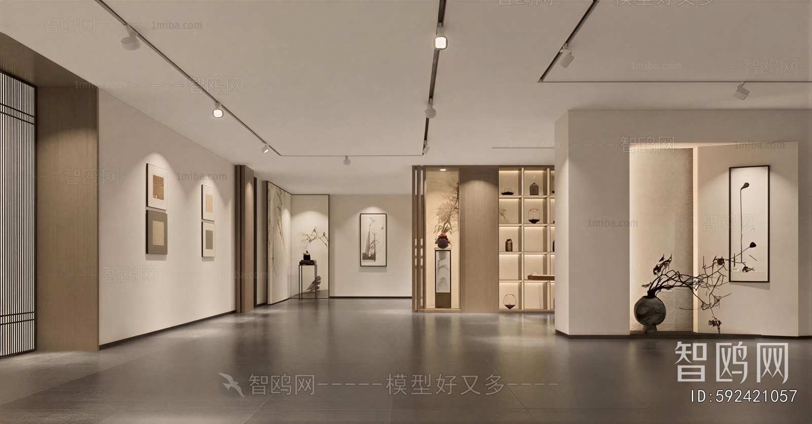 New Chinese Style Exhibition Hall