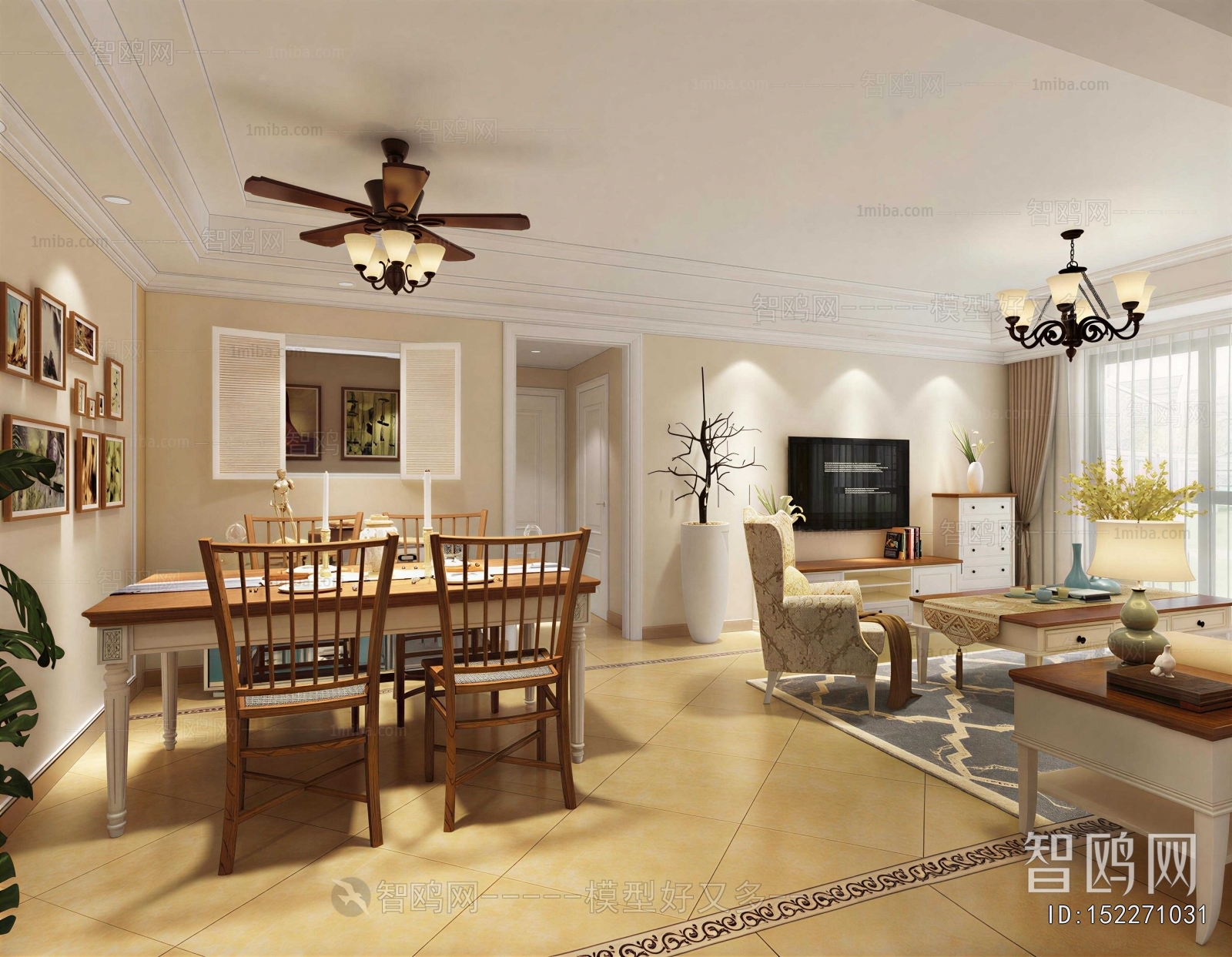 American Style Dining Room