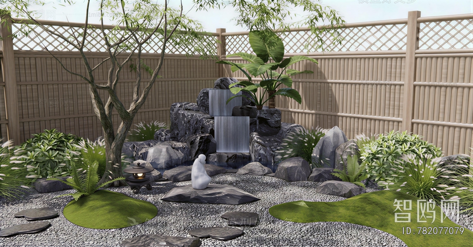 Japanese Style Courtyard/landscape