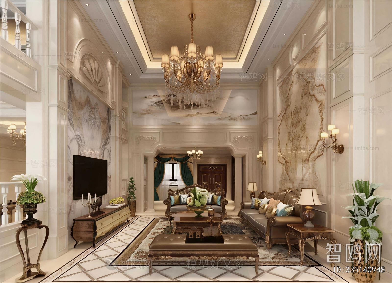 European Style A Living Room