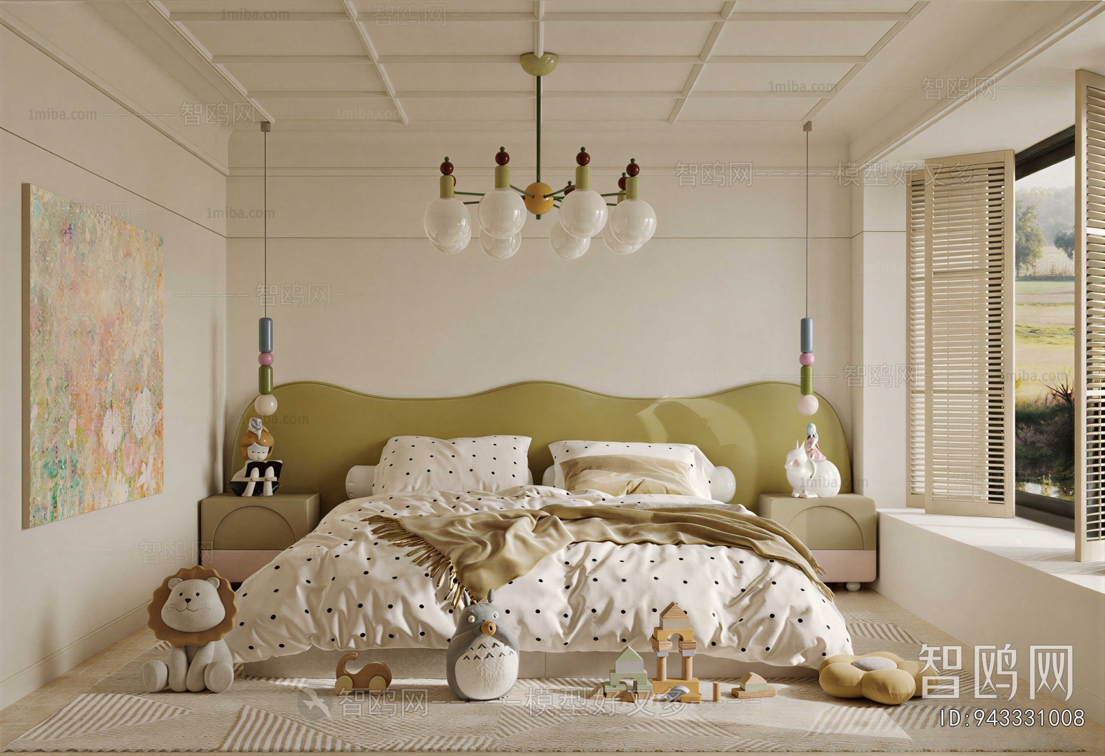 French Style Children's Room