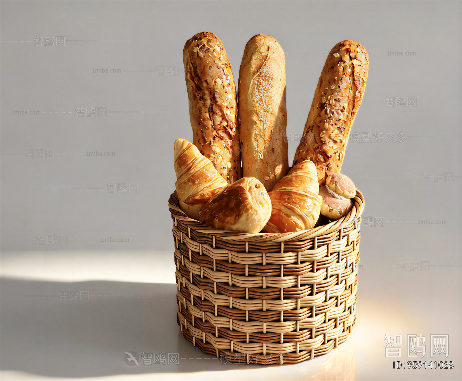 Modern Bread Cake