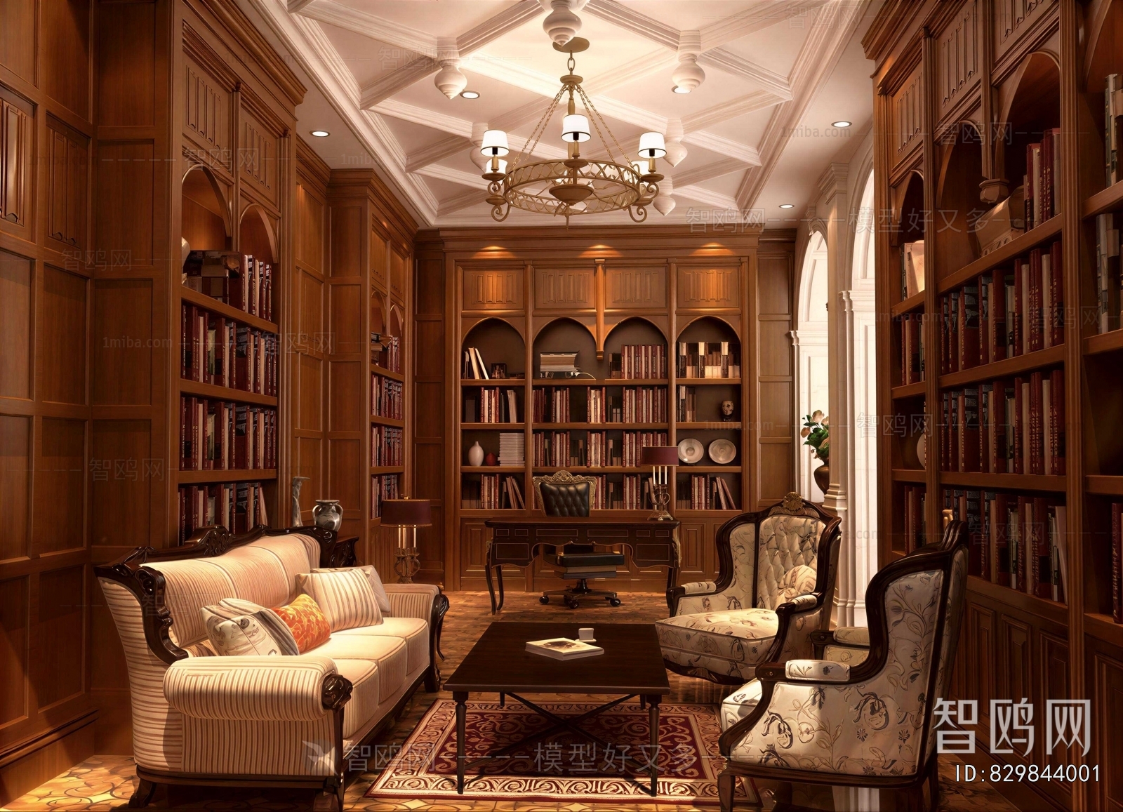 American Style Study Space