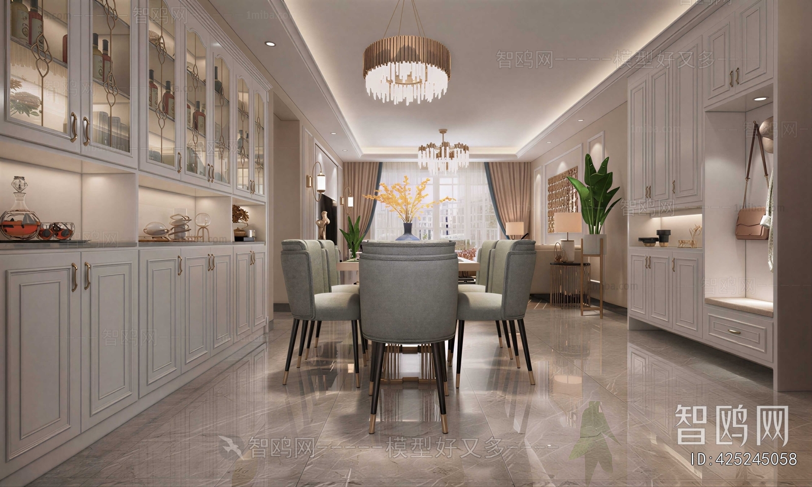 American Style Dining Room