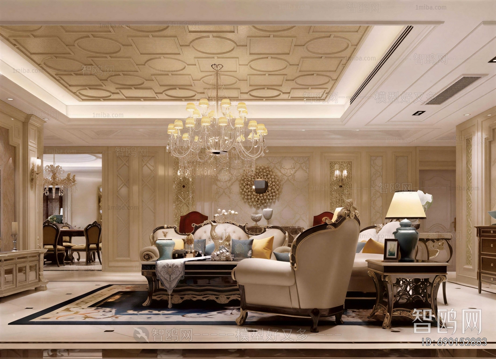 European Style A Living Room