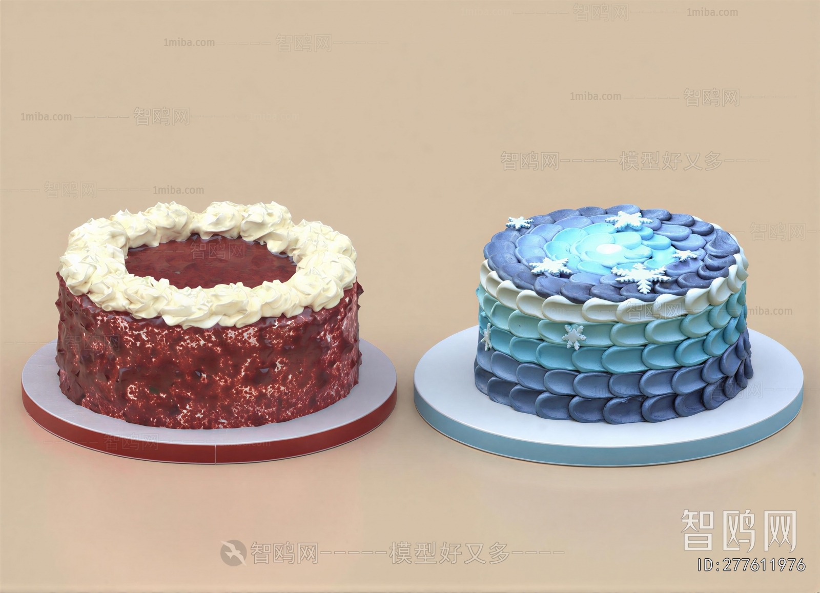Modern Bread Cake