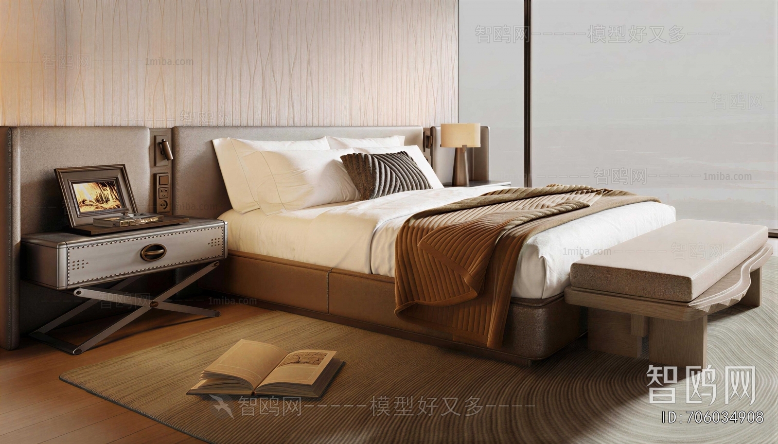 Modern Double Bed