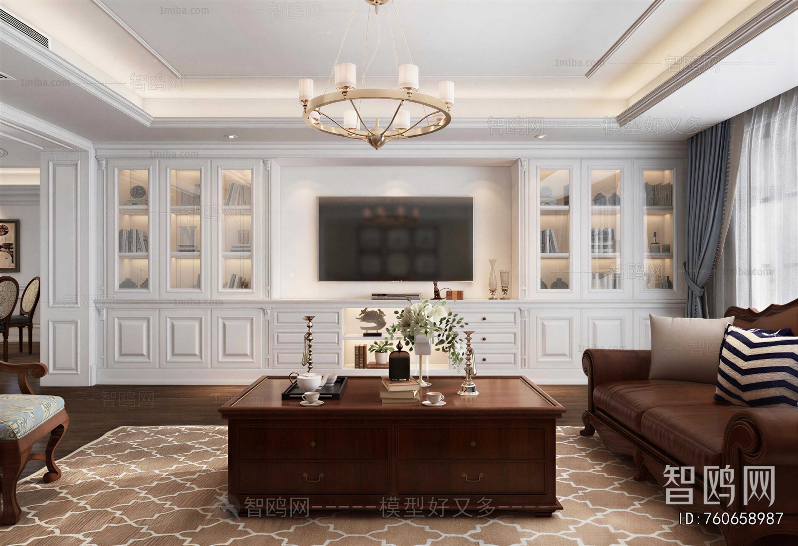 American Style A Living Room