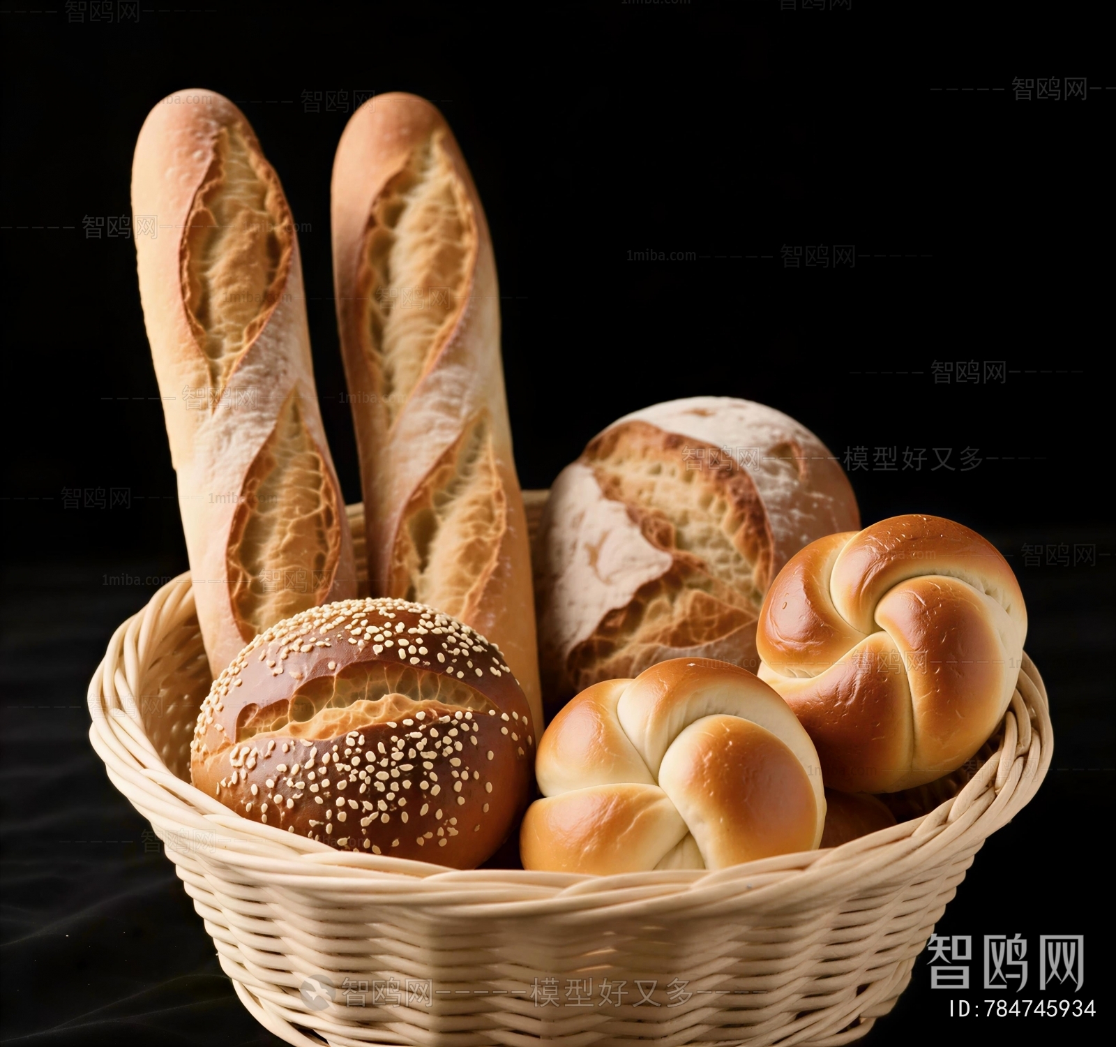 Modern Bread Cake