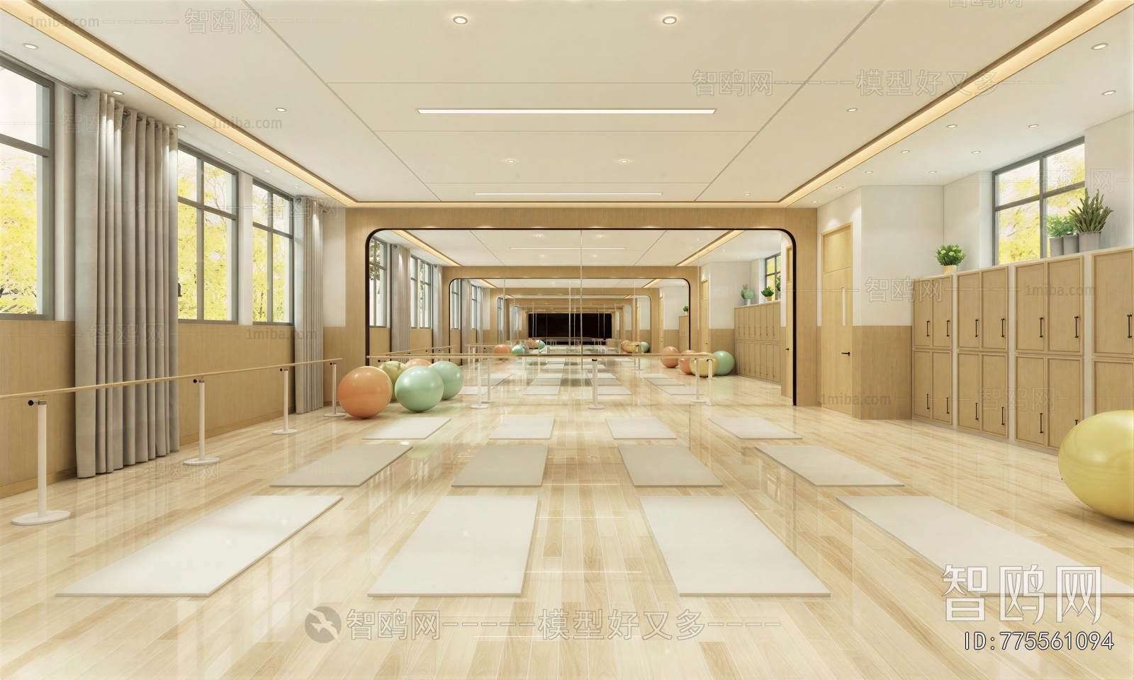 Modern Dance Classroom