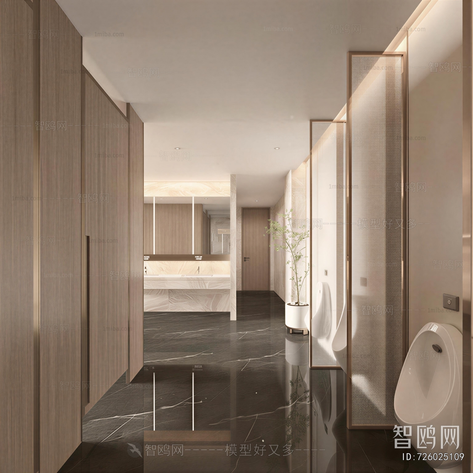 Modern Public Toilet
