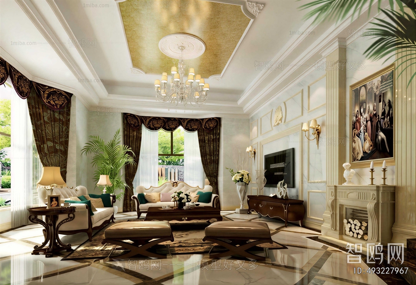 European Style A Living Room