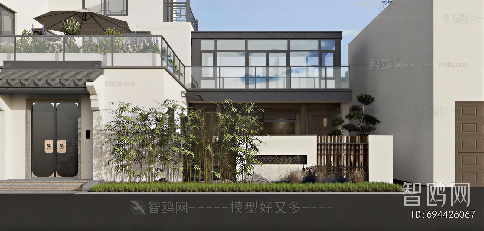 New Chinese Style Detached Villa