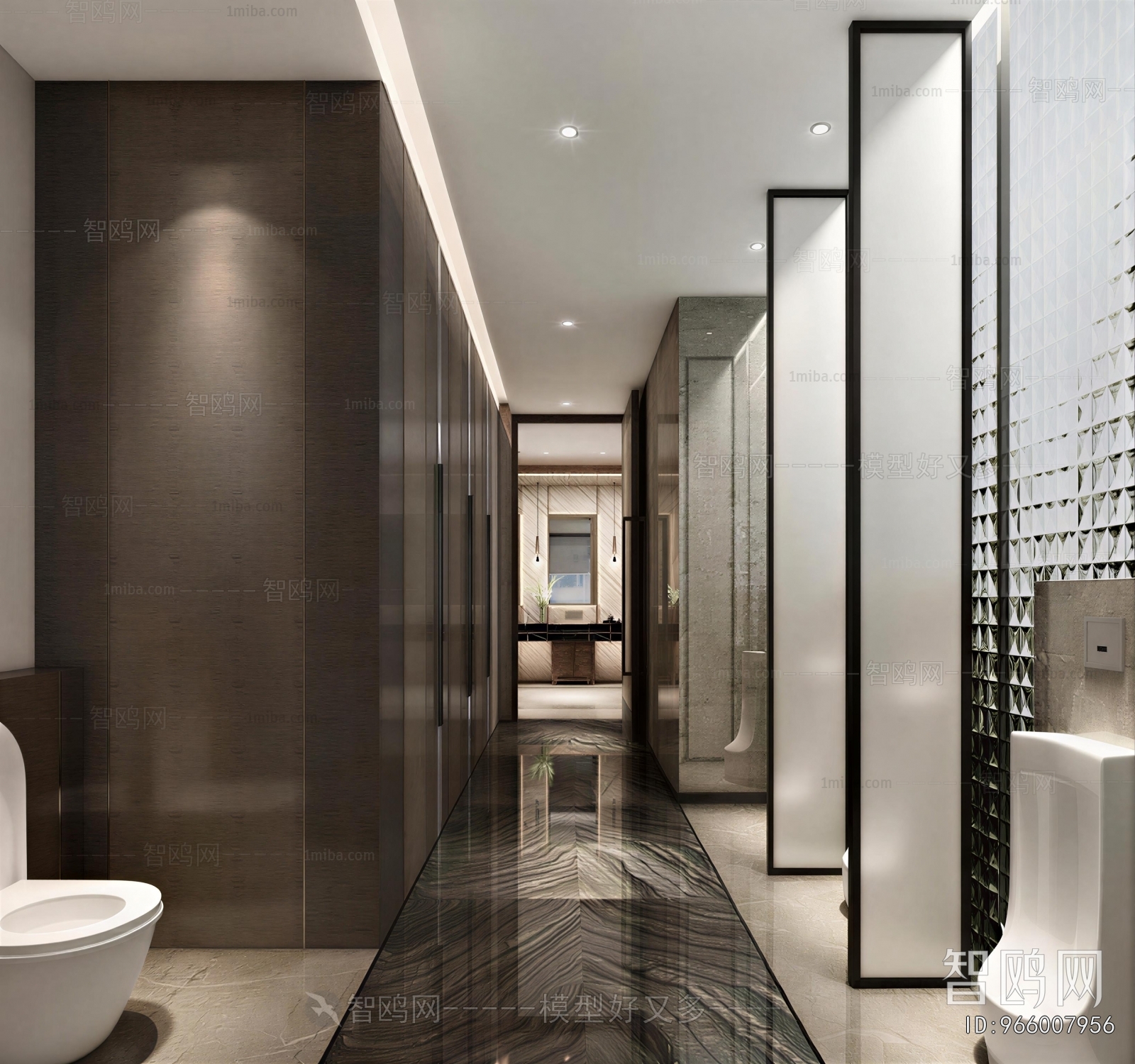 Modern Public Toilet