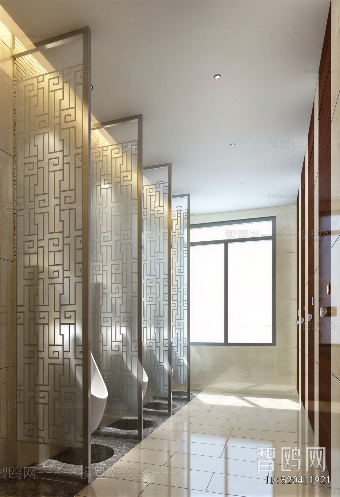 New Chinese Style Public Toilet
