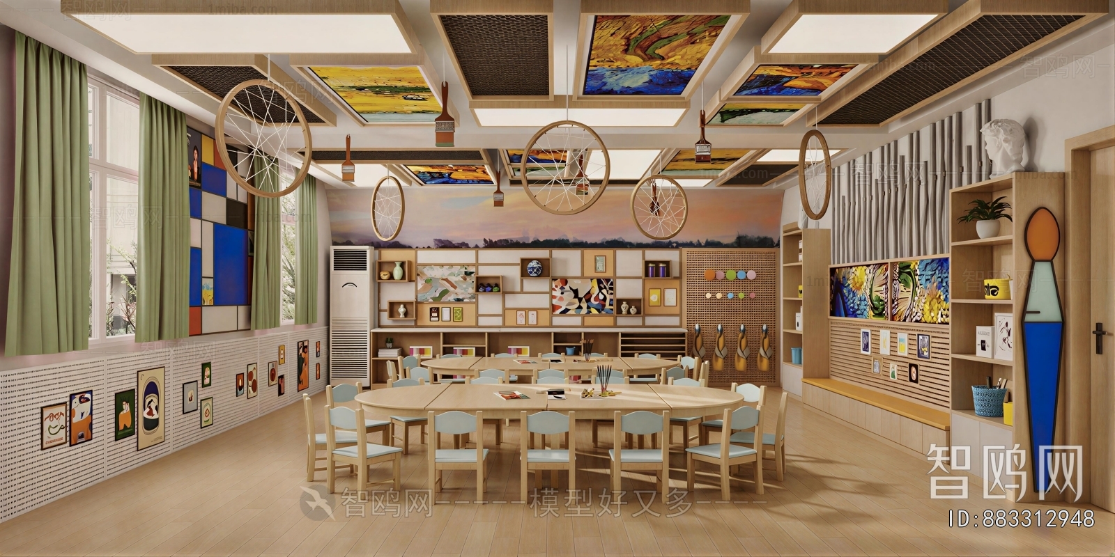 Modern Kindergarten Classrooms