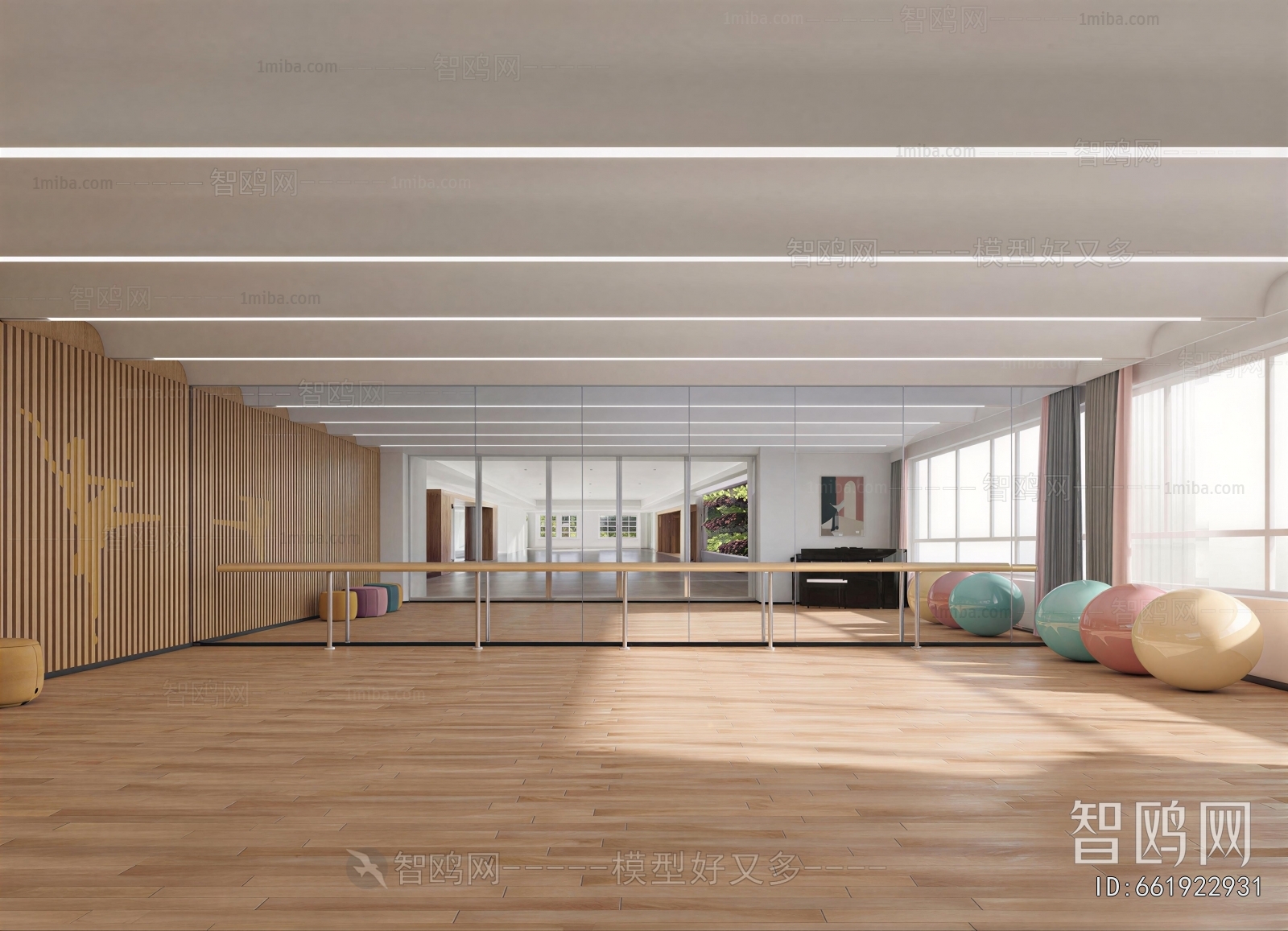 Modern Dance Classroom