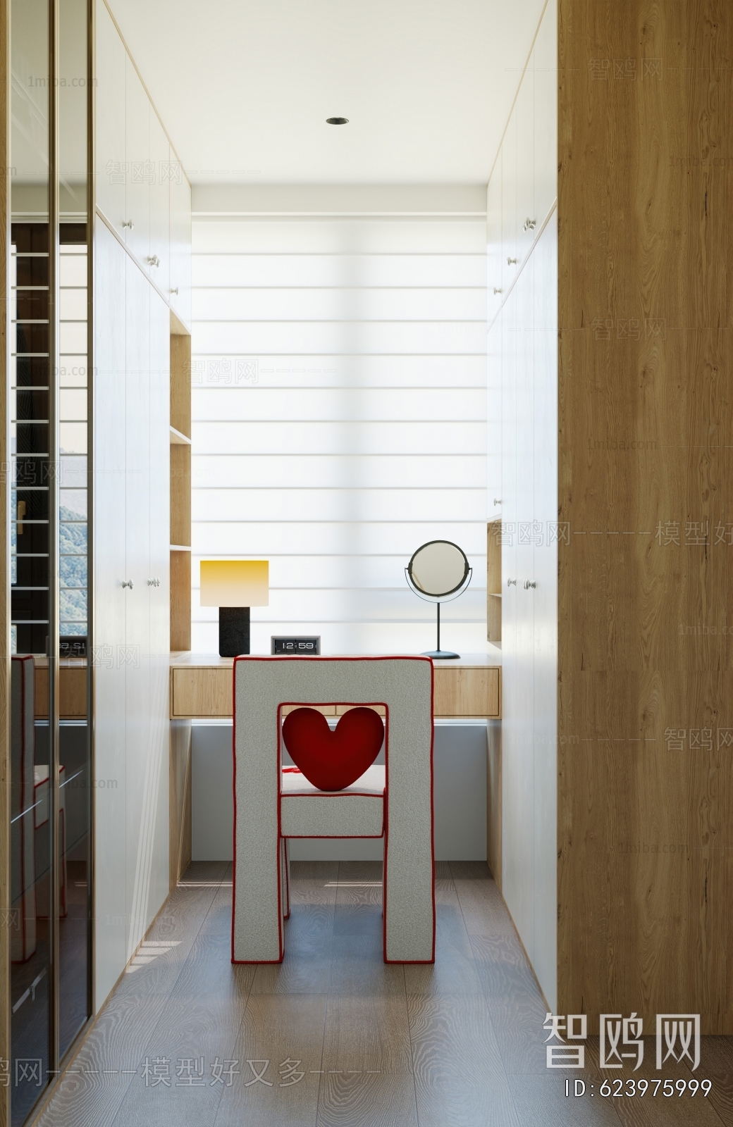 Modern Clothes Storage Area