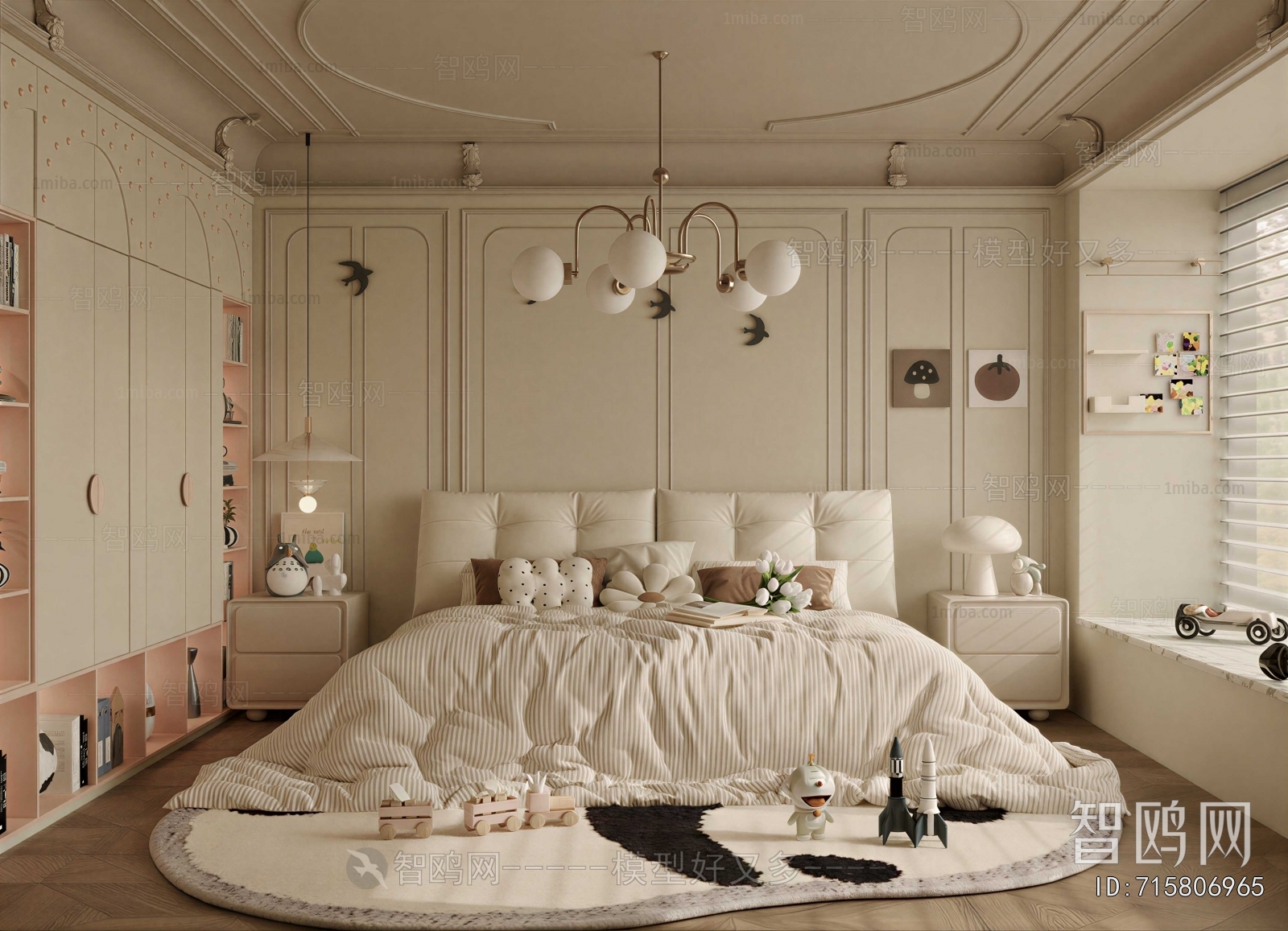 French Style Children's Room