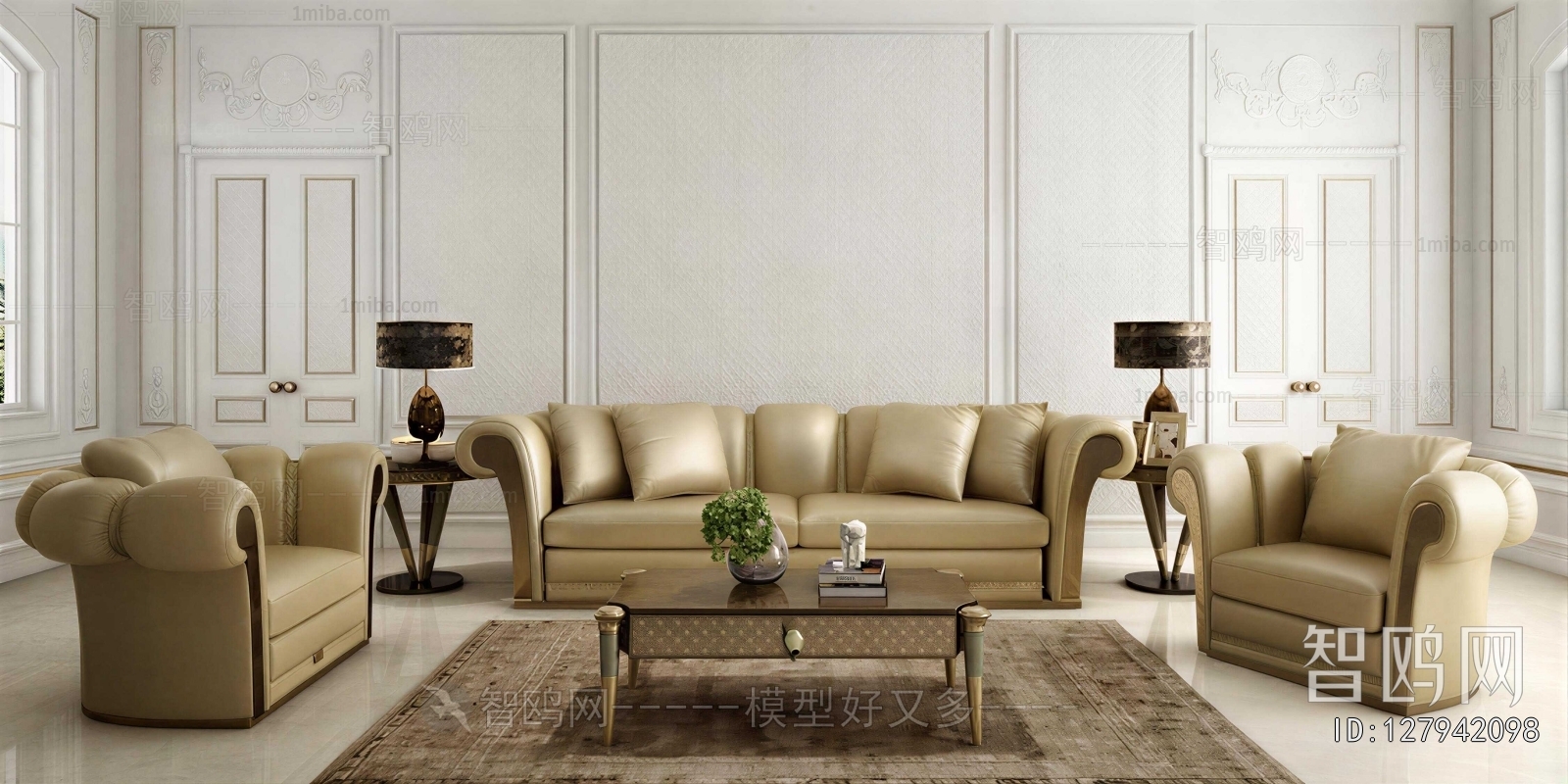 New Classical Style Sofa Combination