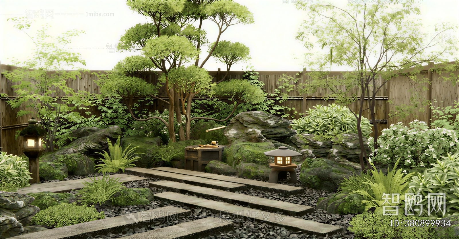Japanese Style Courtyard/landscape