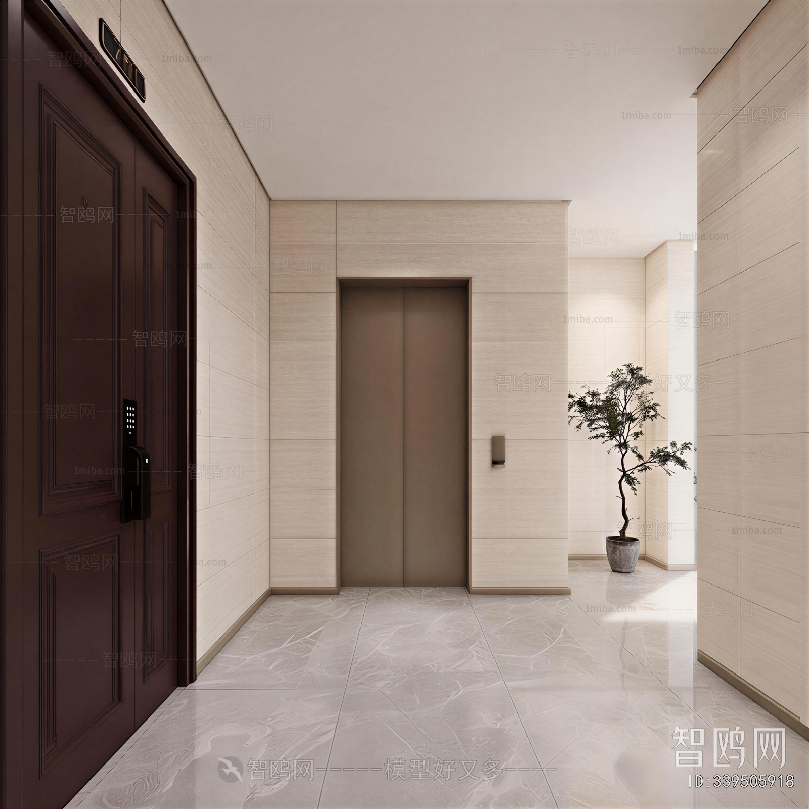 New Chinese Style Hallway