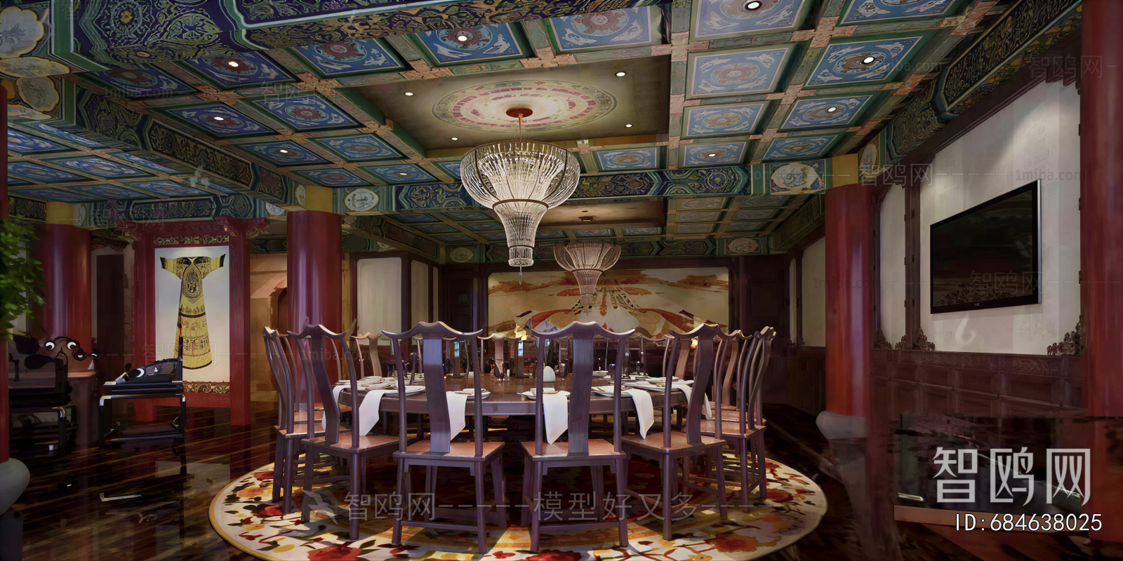 Chinese Style Restaurant Box