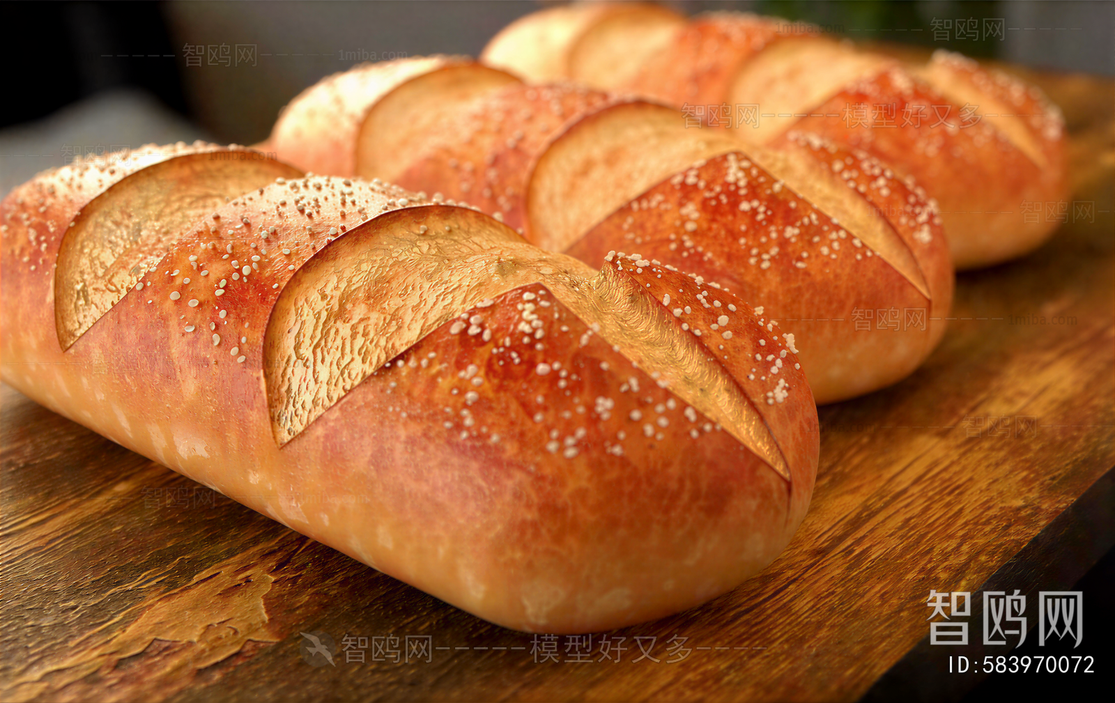 Modern Bread Cake