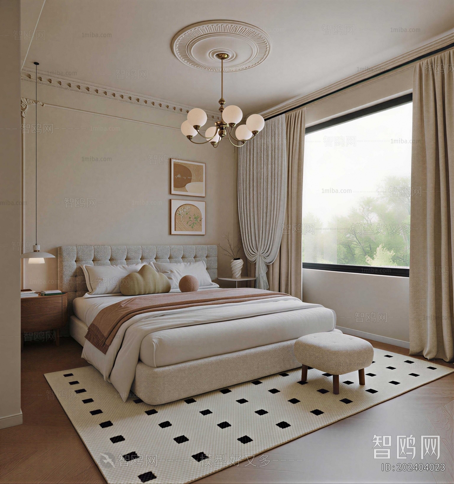 French Style Bedroom