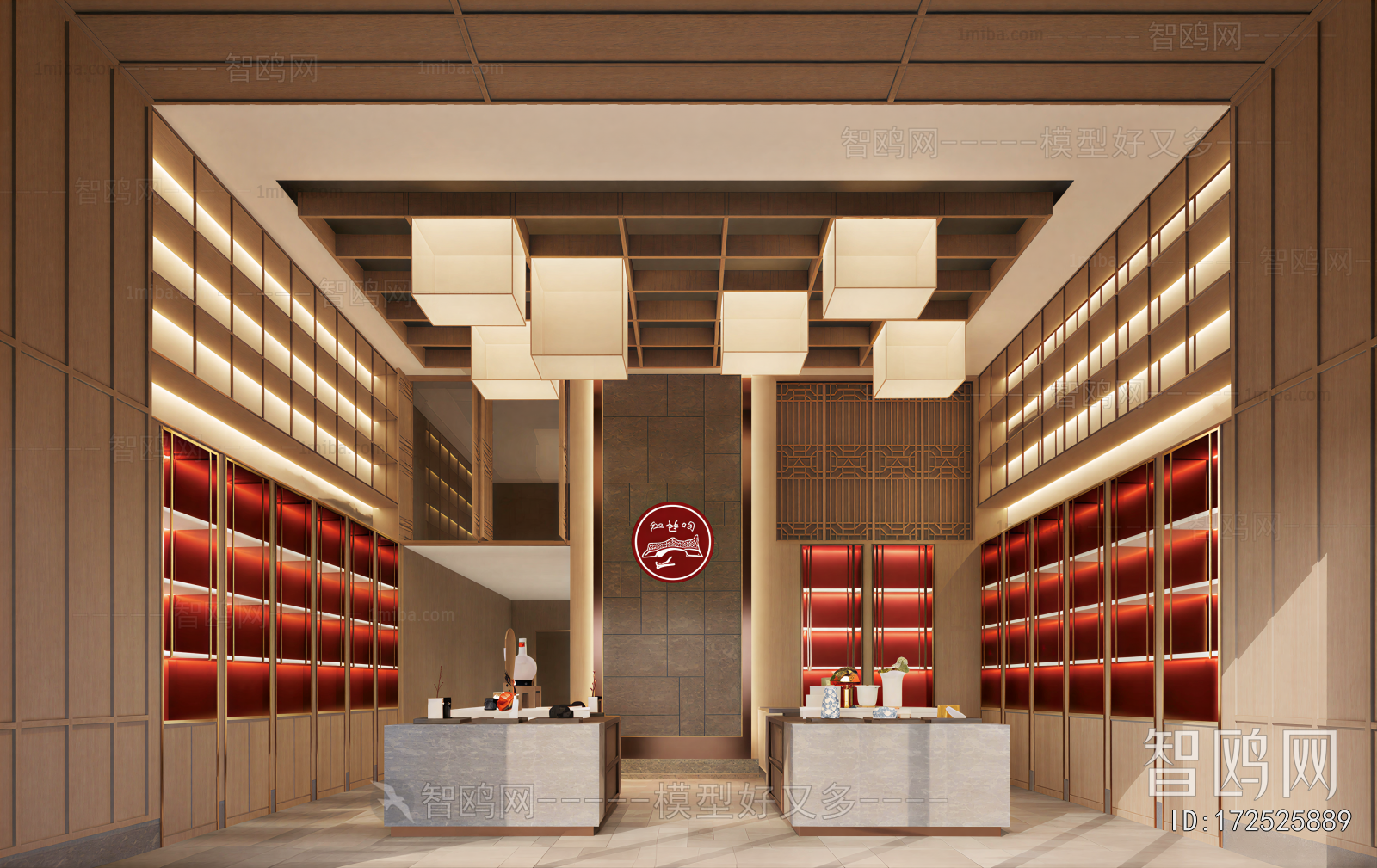 New Chinese Style Retail Stores